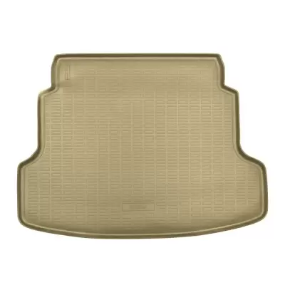 Коврики в багажное отделение для Changan Eado Plus LX (2021) (спинка второго ряда не складывается) (бежевый)
