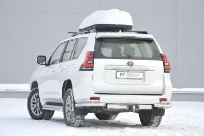 Автобокс на крышу Белый Turino 1 Аэродинамический 410л от интернет-магазина AUTOBOKS.kz. 