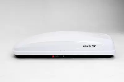 Автобокс REAKTIV Flash 600 белый глянцевый двустороннее 600 л от интернет-магазина AUTOBOKS.kz. 
