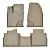 Коврики салонные для Haval F7X 4WD (2024) (бежевый) от интернет-магазина AUTOBOKS.kz. 