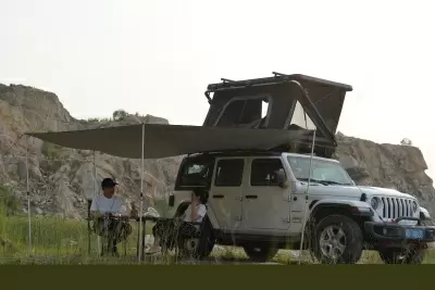 Автомобильный универсальный навес для автопалаток всех моделей от интернет-магазина AUTOBOKS.kz. 