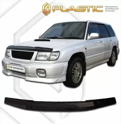 Мухобойка (дефлектор капота) для Subaru Forester 1997-2000 (арт. 2010010100094)