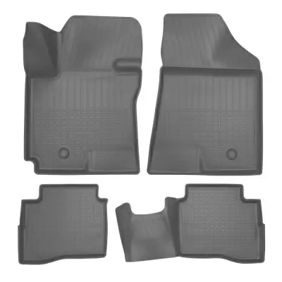 Коврики салонные для Changan Eado Plus 3D (2021) (серый)