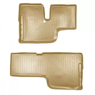 Коврики салонные для Jeep Cherokee 3D (2013) (бежевый)