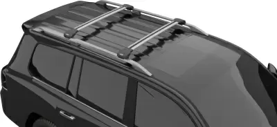 Багажник на крышу Lux Condor Geely Okavango 2023-2025 серебристый от интернет-магазина AUTOBOKS.kz. 