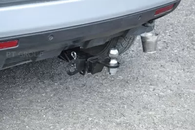 Фаркоп на Land Rover Freelander 2006-2014 - съемный квадрат от Интернет-Магазина Autoboks.kz