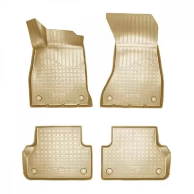 Коврики салонные для Audi A5 (B8:8T) HB (2009) (бежевый)