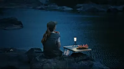 Фонарь Wild Land Mini with Plastic Tripod черный