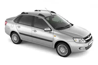 Рейлинги "Усиленные" (Серебристый муар) / LADA Granta Седан c 2011 / LADA Kalina Седан 2004-2013