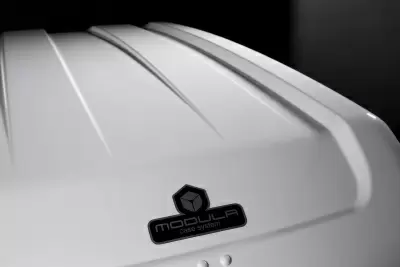 Автобокс Modula EVO 400 белый глянцевый от интернет-магазина AUTOBOKS.kz. 