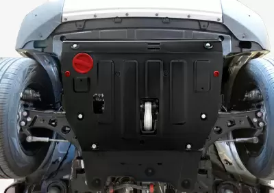 Защита картера + КПП + комплект крепежа, АвтоБРОНЯ, Сталь, Haval Dargo 2022-, V - 2.0 от интернет-магазина AUTOBOKS.kz. 