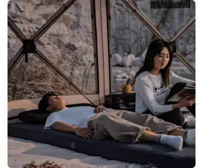 Надувной матрас Wild Land WL-AM-140, 132x200x10 см