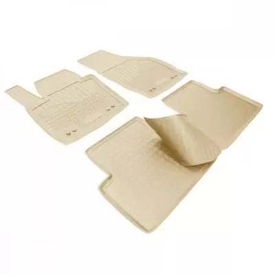 Коврики салонные для Audi A7 (4G:C7) (2010) (бежевый)