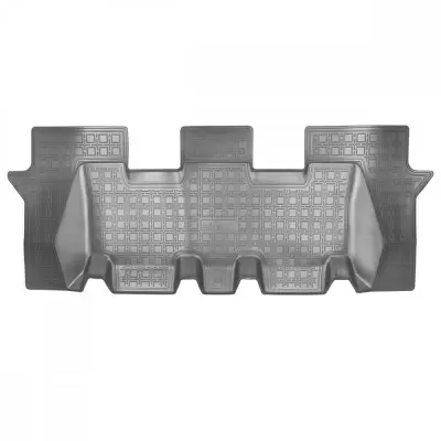Коврики салонные для Hyundai Santa Fe 3D (2018) (7 мест) (серый)