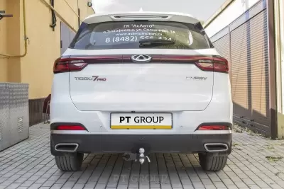 Фаркоп на Chery Tiggo 7 Pro 2021+ /съемный квадрат/ от Интернет-Магазина Autoboks.kz