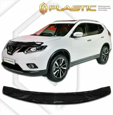 Мухобойка (дефлектор капота) для Nissan X-Trail 2014-2019 (арт. 2010010110932)
