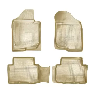 Коврики салонные для Kia Carens (FG) (2006) (бежевый)