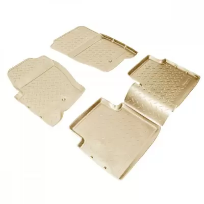 Коврики салонные для Land Rover Range Rover Evoque (2018) (бежевый)