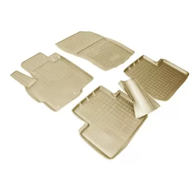 Коврики салонные для Citroen C-Crosser (V) (2007) (бежевый)