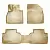 Коврики салонные для Hyundai NF (2005) (бежевый) от интернет-магазина AUTOBOKS.kz. 