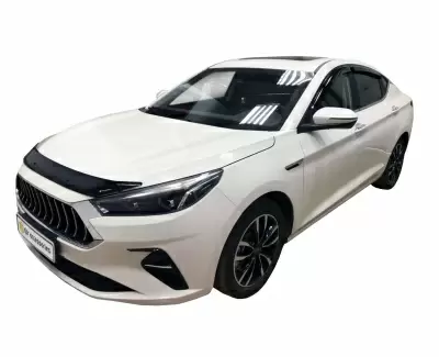 Мухобойка (дефлектор капота) CA Plastic 2010010116187 для JAC J7 2020+ от интернет-магазина AUTOBOKS.kz. 