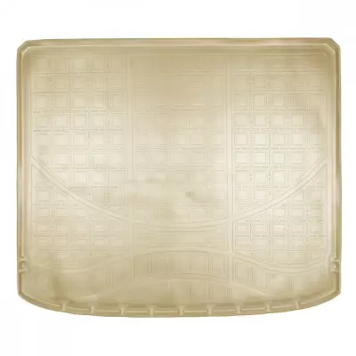 Коврики в багажное отделение для Nissan X-Trail (T31) (2010) (без органайзера) (бежевый)