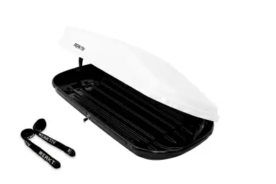 Автобокс REAKTIV Kometa 400 белый глянцевый двустороннее 600 л от интернет-магазина AUTOBOKS.kz. 