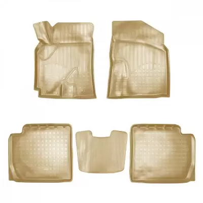 Коврики салонные для Chery M11\ Chery A3 (2007) (бежевый)