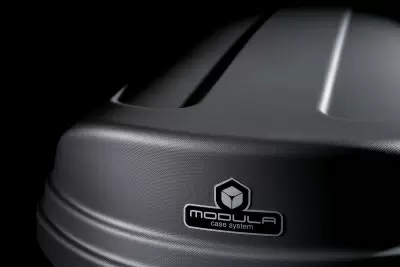 Автобокс Modula WEGO 360 серый матовый от интернет-магазина AUTOBOKS.kz. 