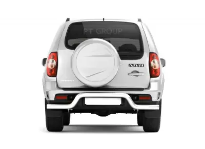 Защита заднего бампера "Волна" O63мм (НПС - нерж) Chevrolet NIVA с 2009