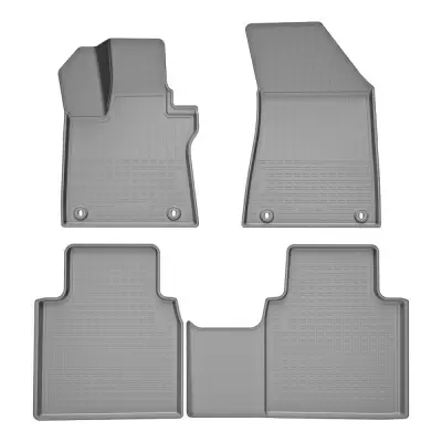 Коврики салонные для MG HS II (2024) (серый)