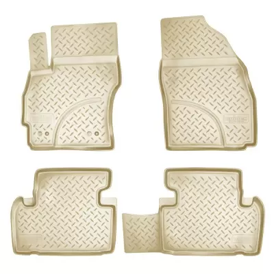 Коврики салонные для Mazda 5 (2010) (бежевый)