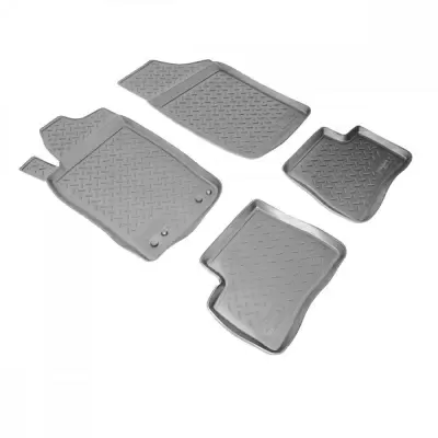 Коврики салонные для Peugeot 107 (2005) (серый)