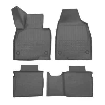 Коврики салонные для Faw Bestune T99 3D (2019) (серый)