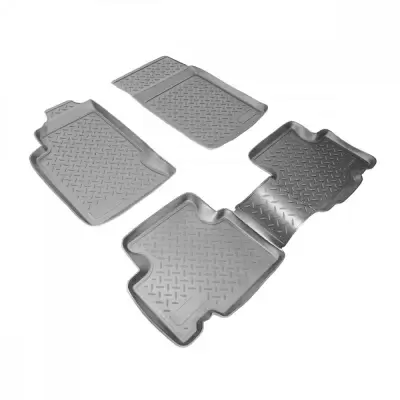 Коврики салонные для Ssang Yong Kyron (DJ) (2005) (серый)