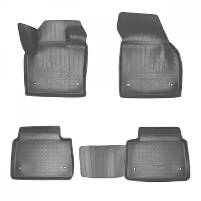 Коврики салонные для Land Rover Discovery Sport 3D (2014-2019) (серый)