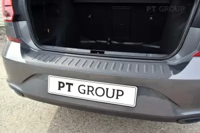 Накладка на задний бампер (ABS) VOLKSWAGEN Polo 2020+ на автомобиль от Интернет-Магазина Autoboks.kz
