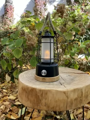 Фонарь Wild Land Hemp Rope черный