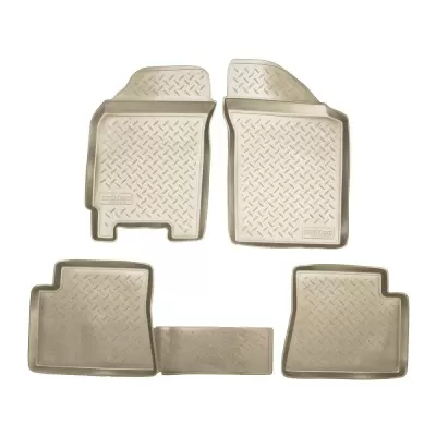 Коврики салонные для Lifan Breez (2007) (бежевый)