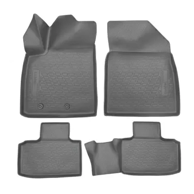 Коврики салонные для Dongfeng YiXuan MAX (2022) (серый)