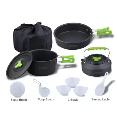 Набор посуды из алюминия STARCAMP HX-CK05