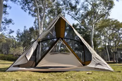Палатка Wild Land Triangle Hub Screen бежевый