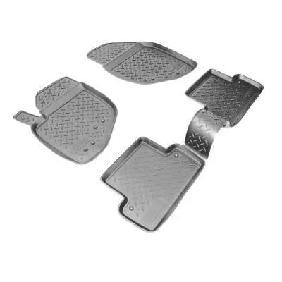 Коврики салонные для Volvo S40 (2007) (серый)