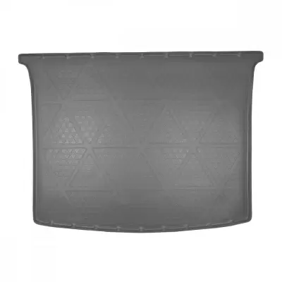 Коврики в багажное отделение для Volkswagen Caddy III (2004-2015)\ Volkswagen Caddy IV (2015) (2 задн.сдвижные двери, подъемная.зад.дверь) (серый)