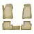 Коврики салонные для VAZ Сhеvrоlеt Niva (2002-2009) (бежевый) от интернет-магазина AUTOBOKS.kz. 