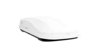 Автобокс ED Магнум 390 белый матовый двустороннее 390 л от интернет-магазина AUTOBOKS.kz. 