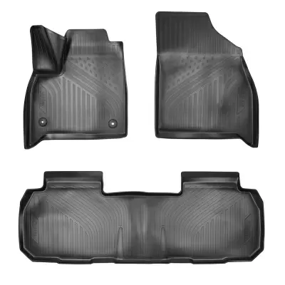 Коврики салонные для Chevrolet Traverse II 3D (2017)