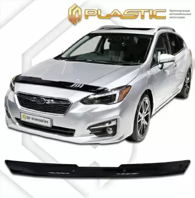 Мухобойка (дефлектор капота) для Subaru Impreza 2016-2019 (арт. 2010010115579)