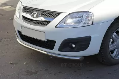 Защита переднего бампера одинарная O51 мм (НПС) LADA Largus с 2012 от Интернет-Магазина Autoboks.kz