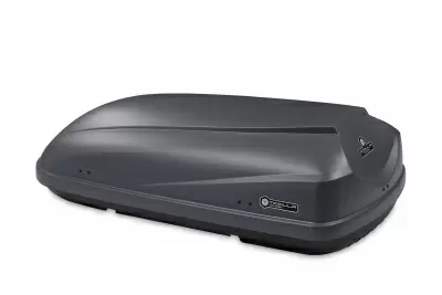 Автобокс Modula BELUGA EASY 460 серый матовый от интернет-магазина AUTOBOKS.kz. 